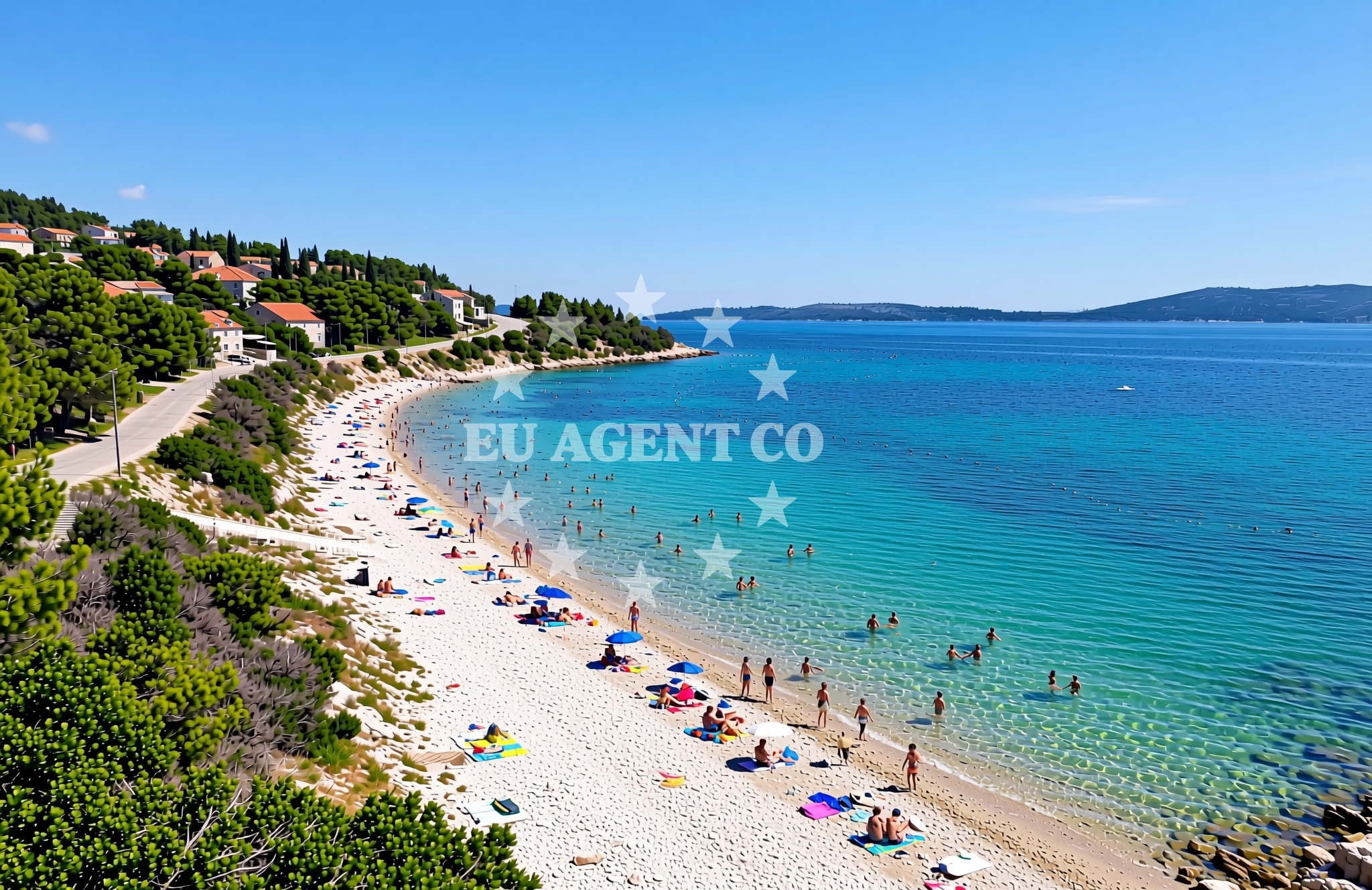 Additional view of Pješčana plaža, Krapanj (Krapanj) Beach in Pješčana plaža