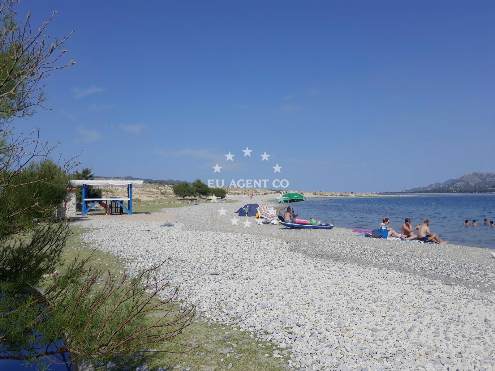 Overview of Pjescana Rovanjska in 16 Zadarska ulica kuća, Rovanjska