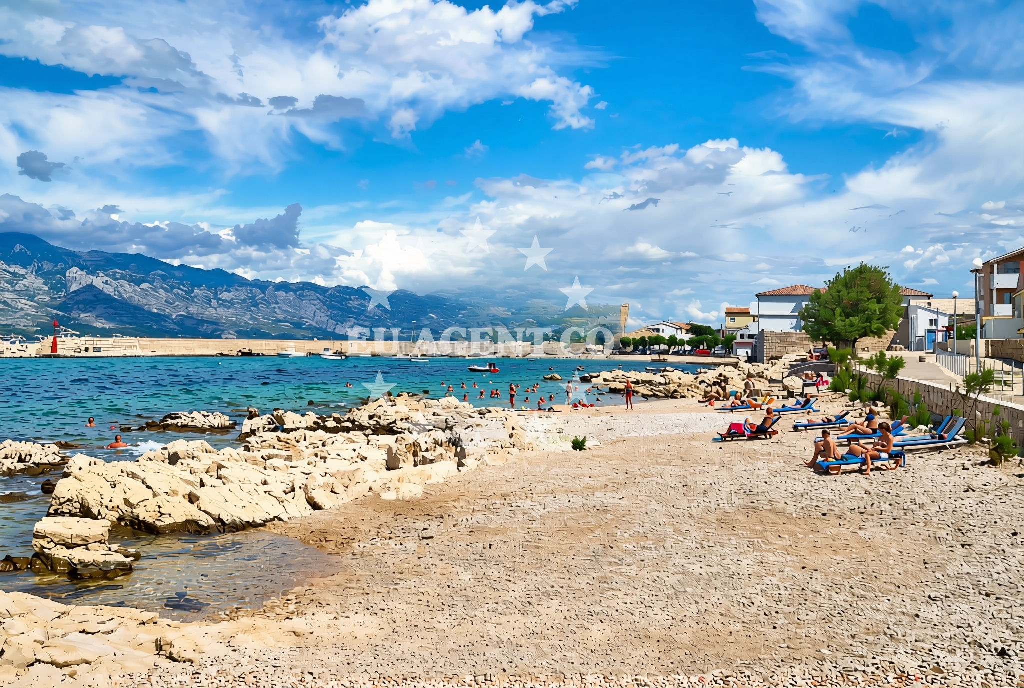 Additional view of Pježavac, Ražanac Beach in Pježavac