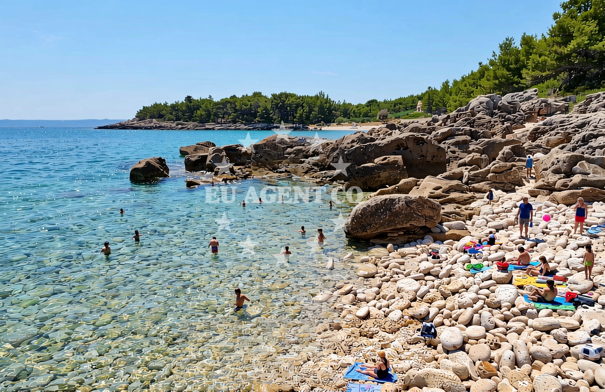 Additional view of Planik, Sumartin (Brač) Beach in Planik