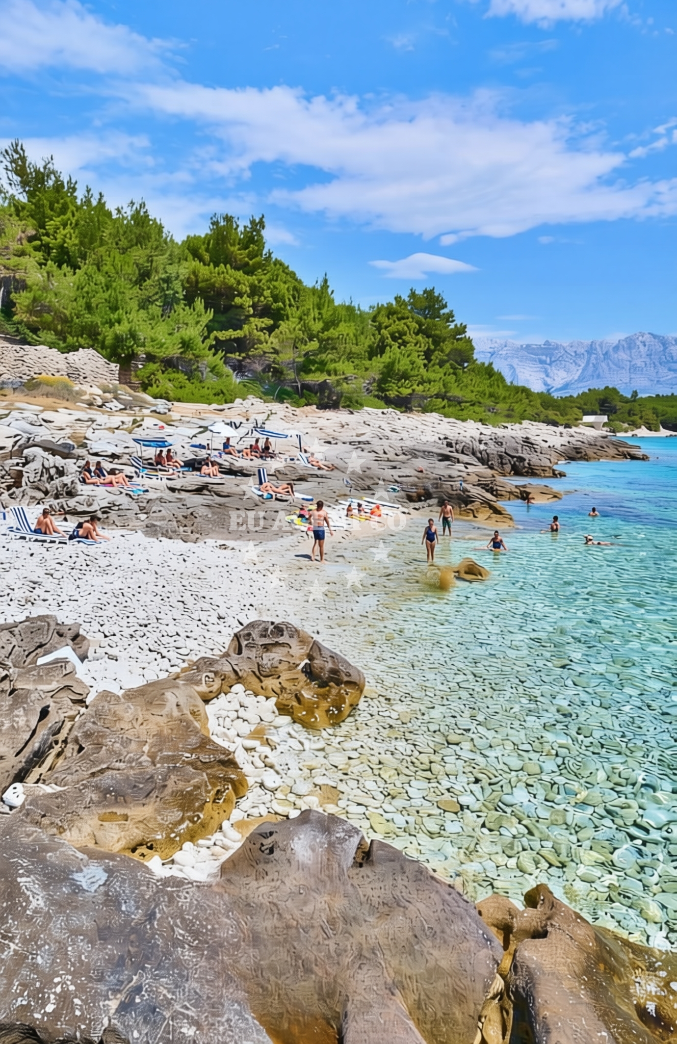 Additional view of Planik, Sumartin (Brač) Beach in Planik