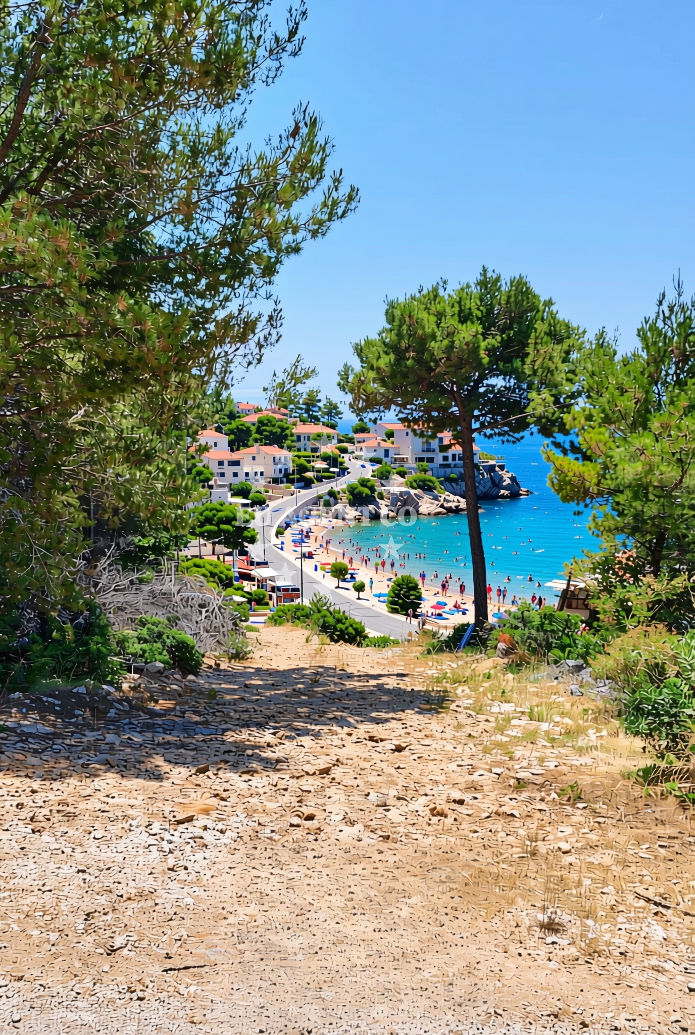 Additional view of Planik, Sumartin (Brač) Beach in Planik