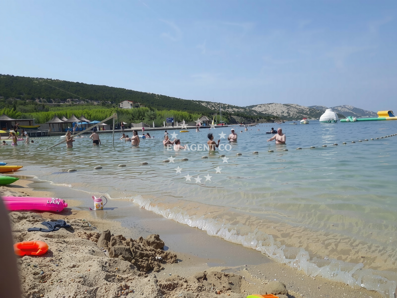 Additional view of Planjka Trincel beach in 7 Krnelje, Stara Novalja