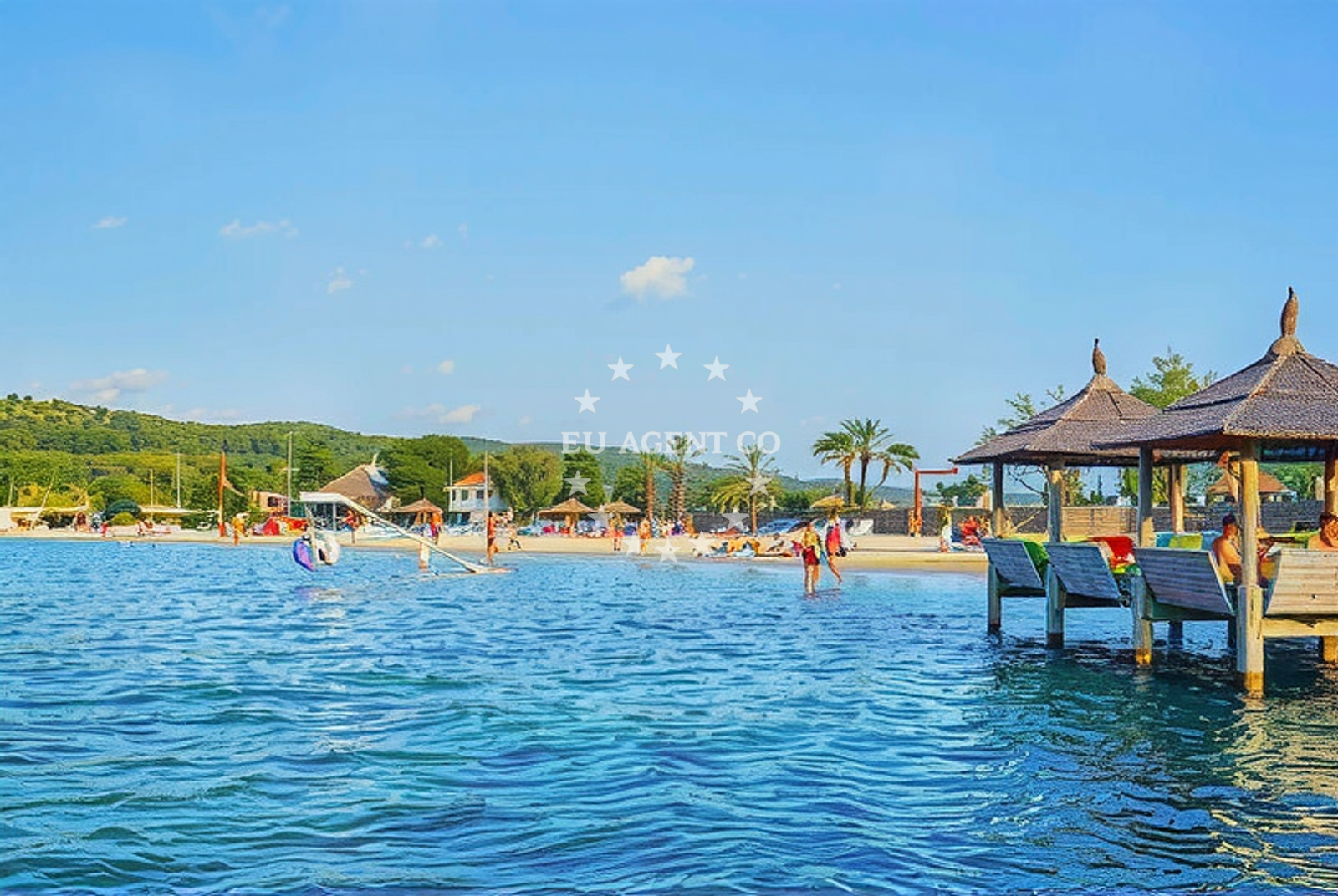 Additional view of Planjka Trincel beach in 7 Krnelje, Stara Novalja