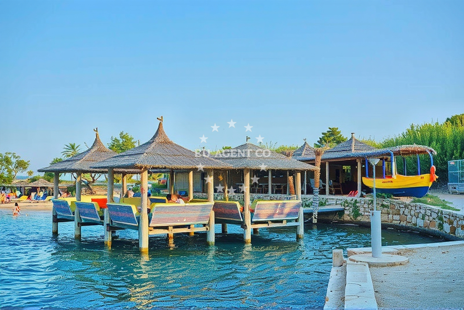 Additional view of Planjka Trincel beach in 7 Krnelje, Stara Novalja