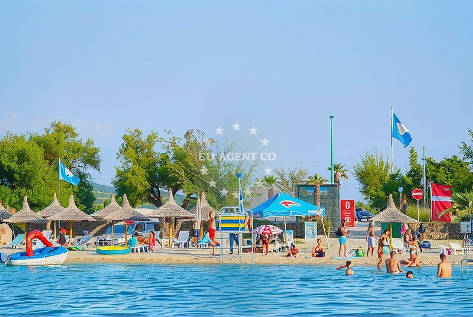 Additional view of Planjka Trincel beach in 7 Krnelje, Stara Novalja
