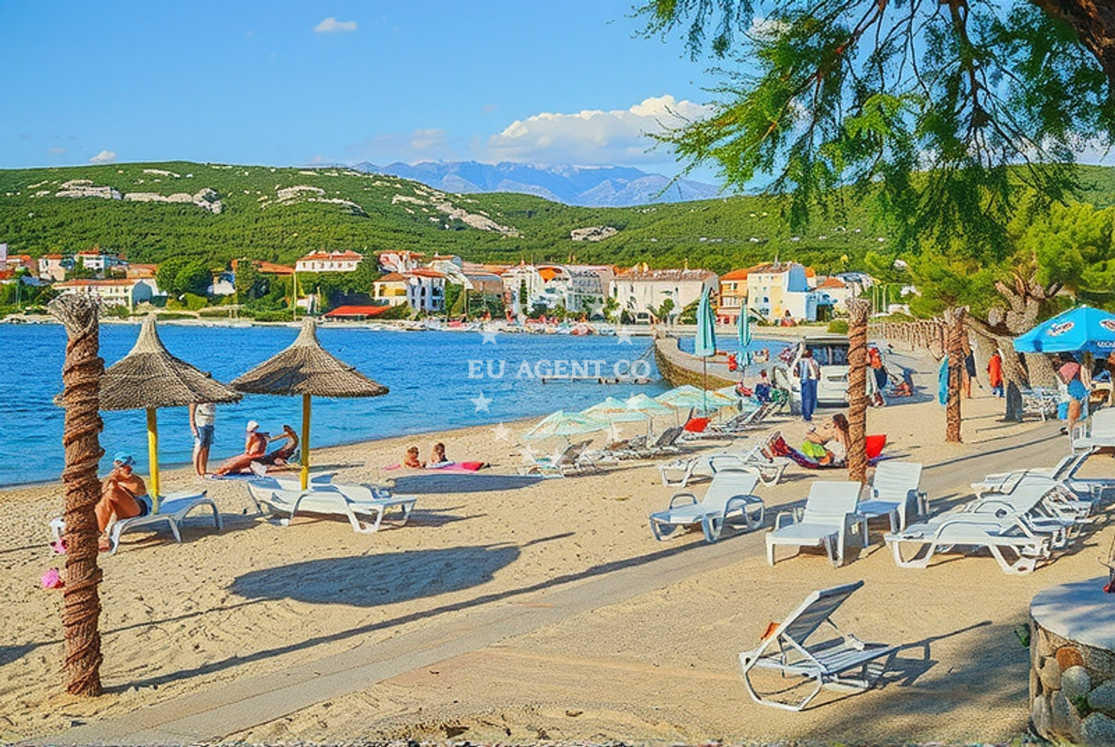 Additional view of Planjka Trincel beach in 7 Krnelje, Stara Novalja