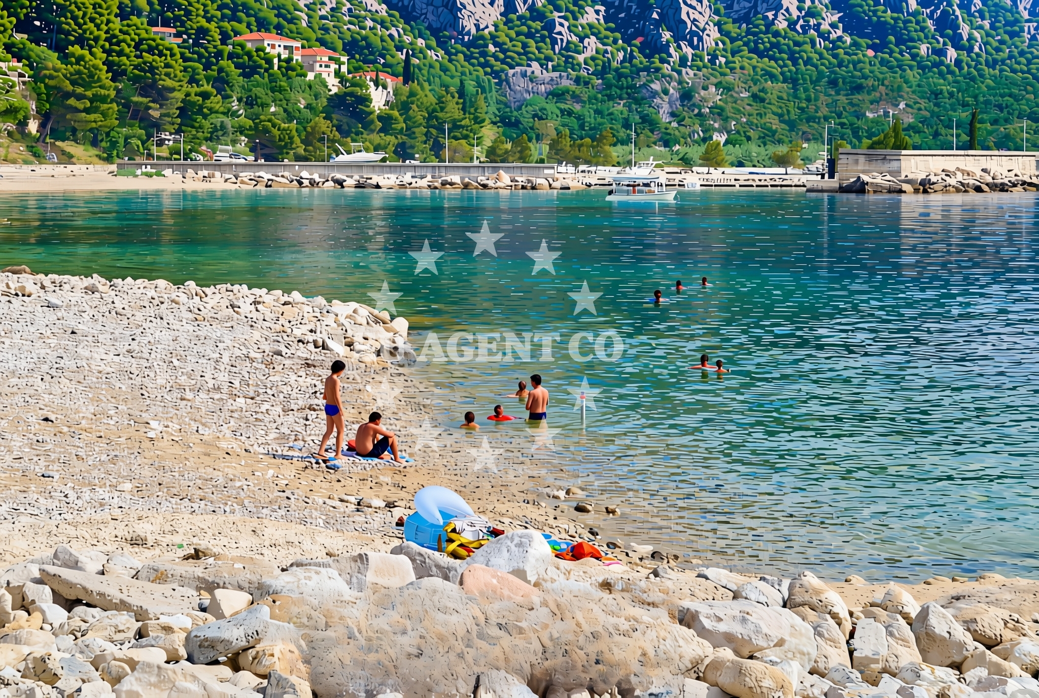Additional view of Plat: beaches and coves (5) in Plat