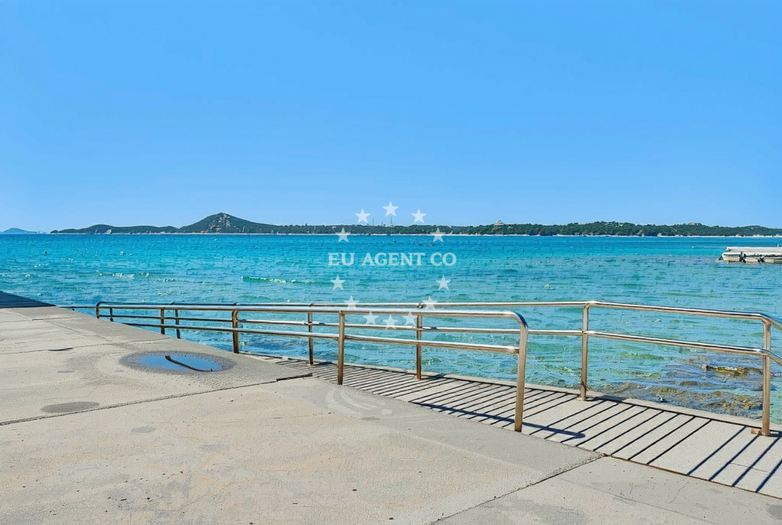 Additional view of Plava beach in 10 Ulica Blata, Vodice
