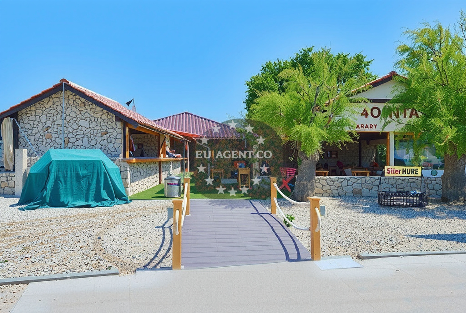 Additional view of Plava beach in 10 Ulica Blata, Vodice