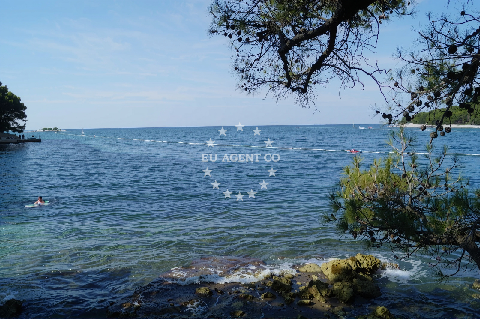 Additional view of Plava Laguna beach II in Plava Laguna Resort, Poreč