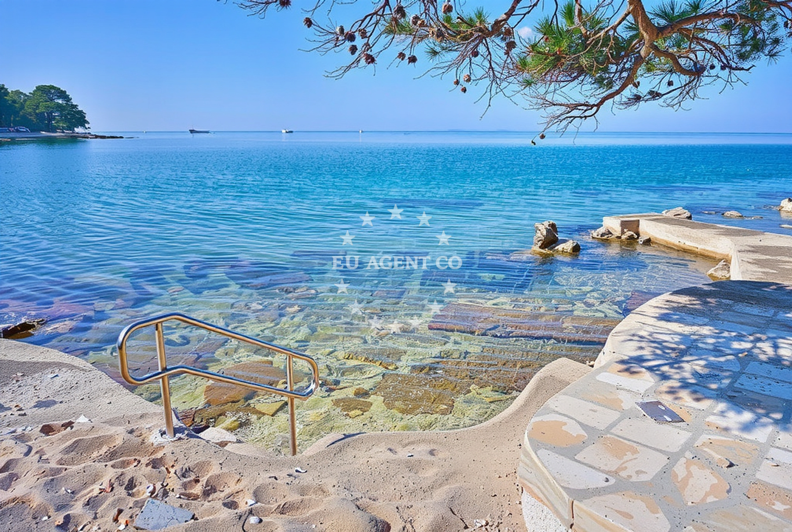 Additional view of Plava Laguna beach II in Plava Laguna Resort, Poreč