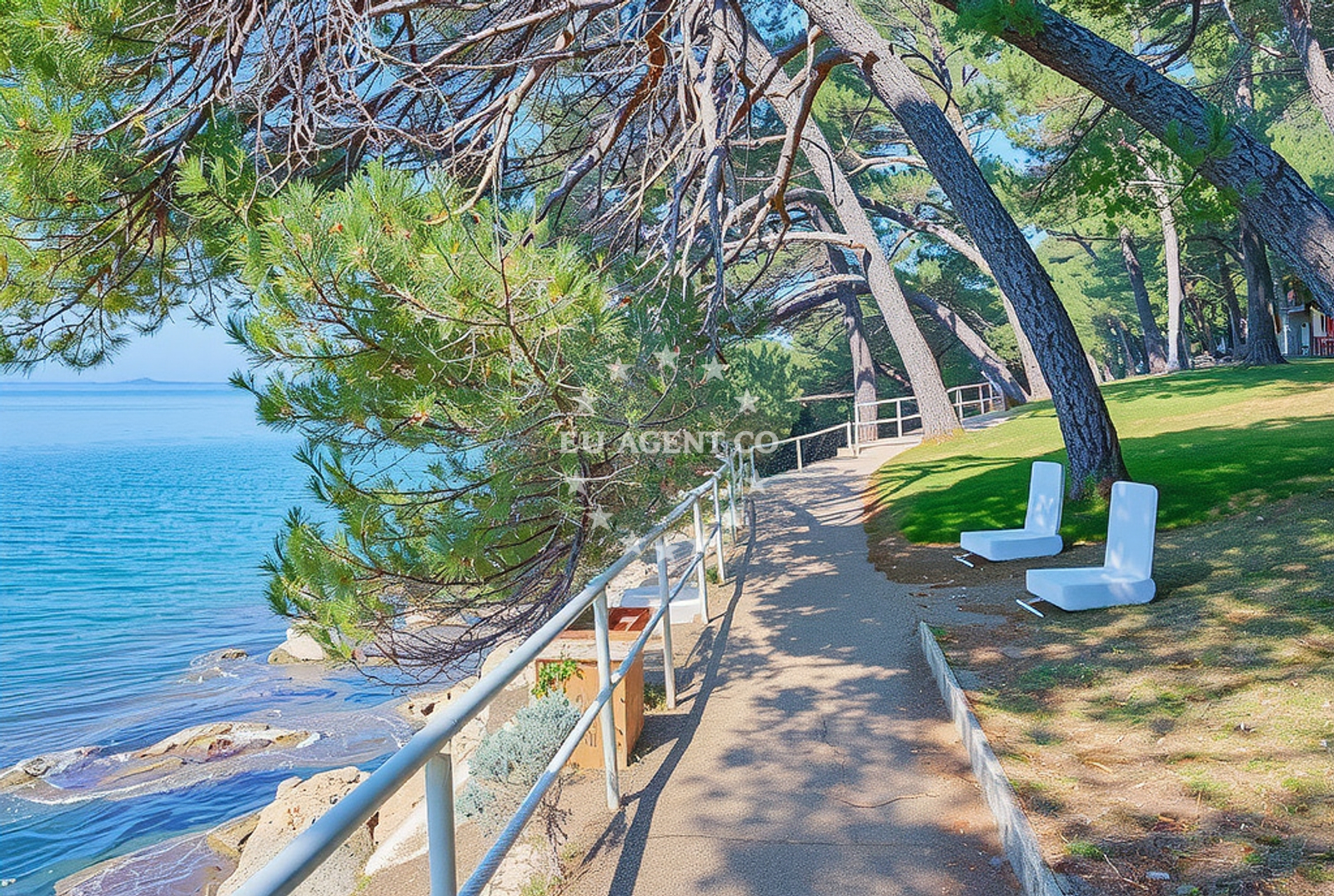 Additional view of Plava Laguna beach II in Plava Laguna Resort, Poreč