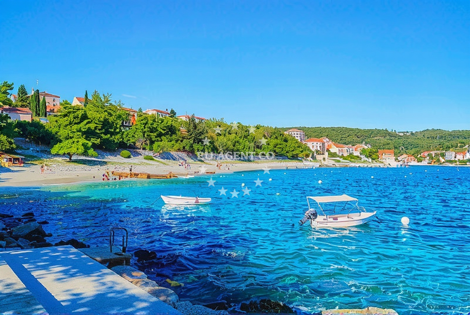 Additional view of Plaza Bocici in Put Barbine, Trogir