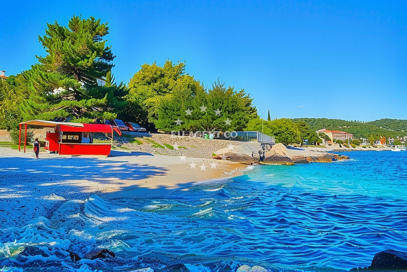Additional view of Plaza Bocici in Put Barbine, Trogir