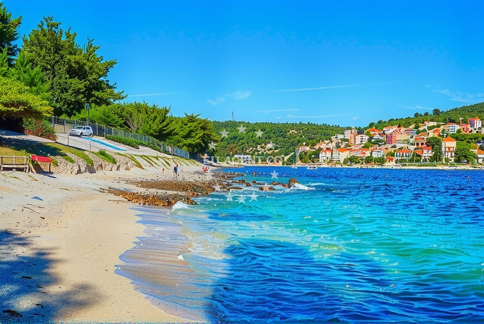 Additional view of Plaza Bocici in Put Barbine, Trogir