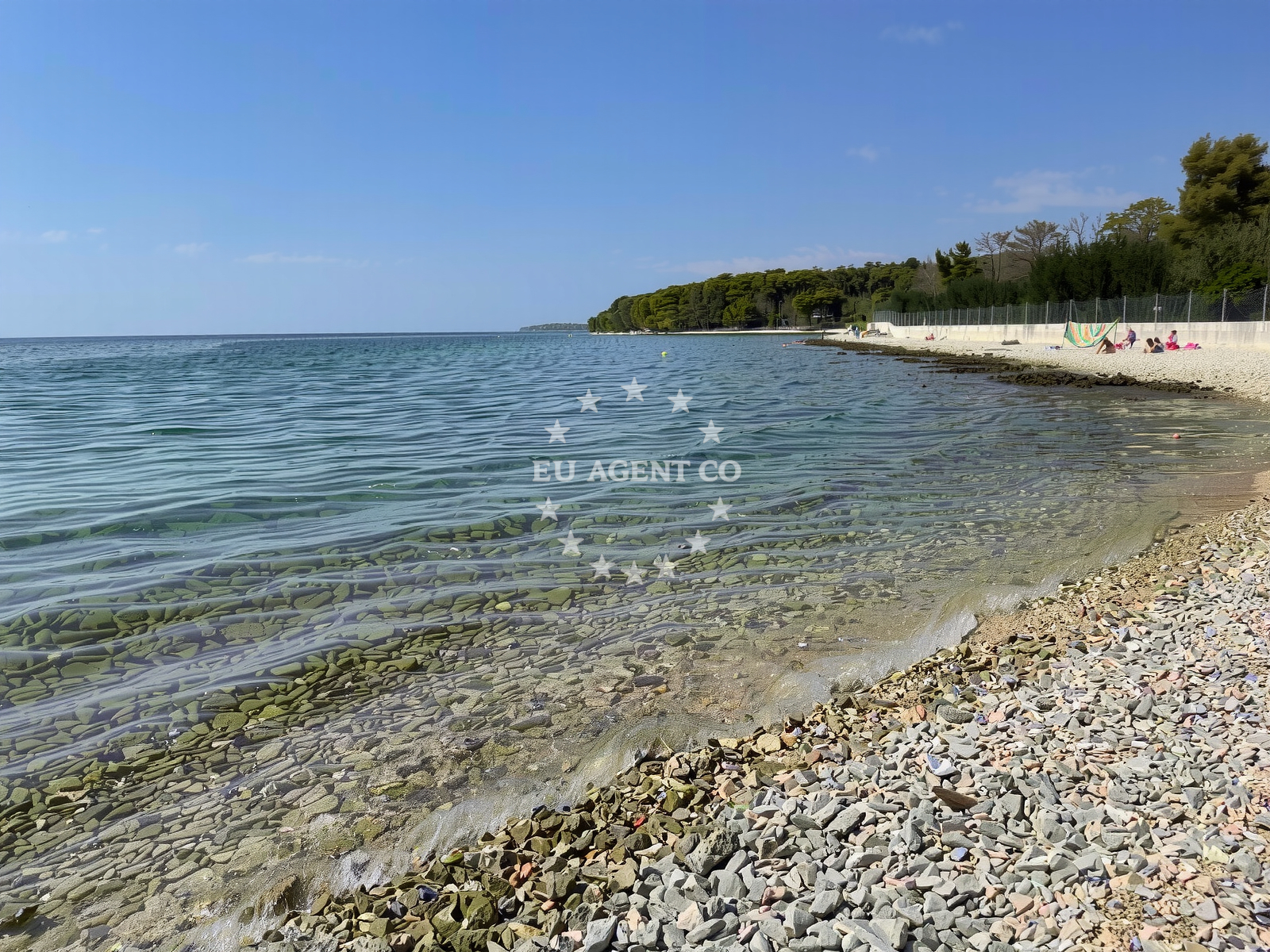 Sea and coastal view of Plaza Diklo in Put Špetica 13a Prizemlje, Zadar