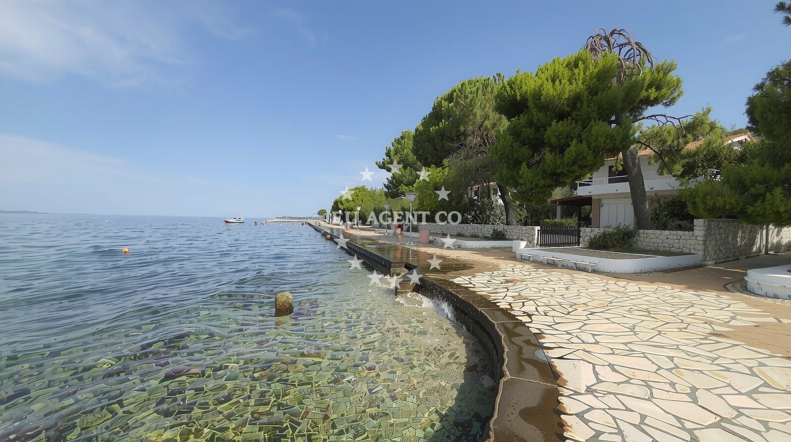 Beach facilities and surroundings at Plaza Diklo in Put Špetica 13a Prizemlje, Zadar