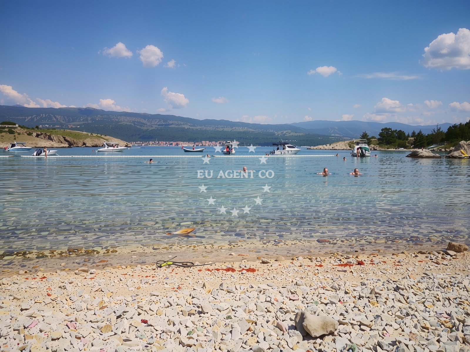 Sea and coastal view of Plaza Donje Polje in Jesenovica 40 a, Šilo
