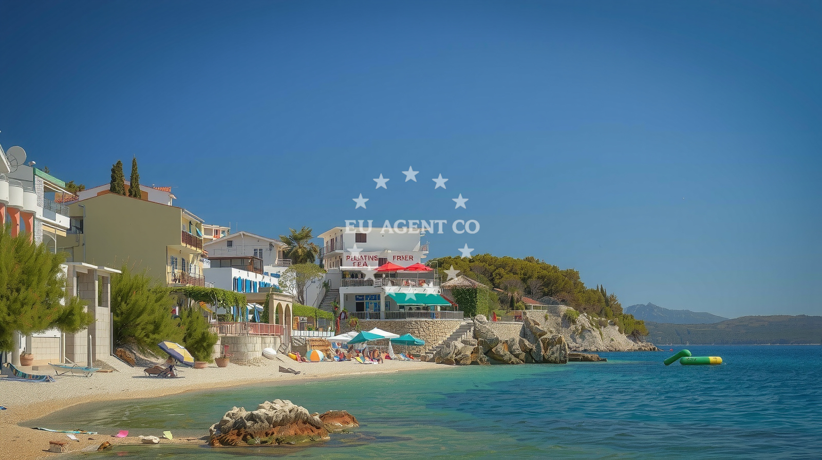 Sea and coastal view of Plaza Drasnice in Dra?nice127A, Drasnice