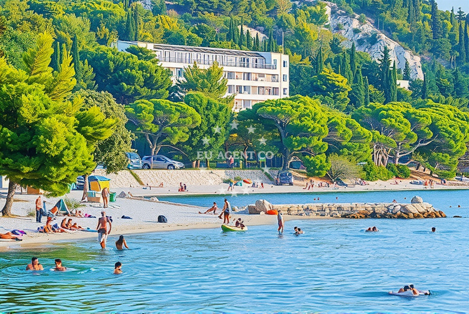 Additional view of Plaza Gornja Vala in 14 Dalmatinska, Gradac
