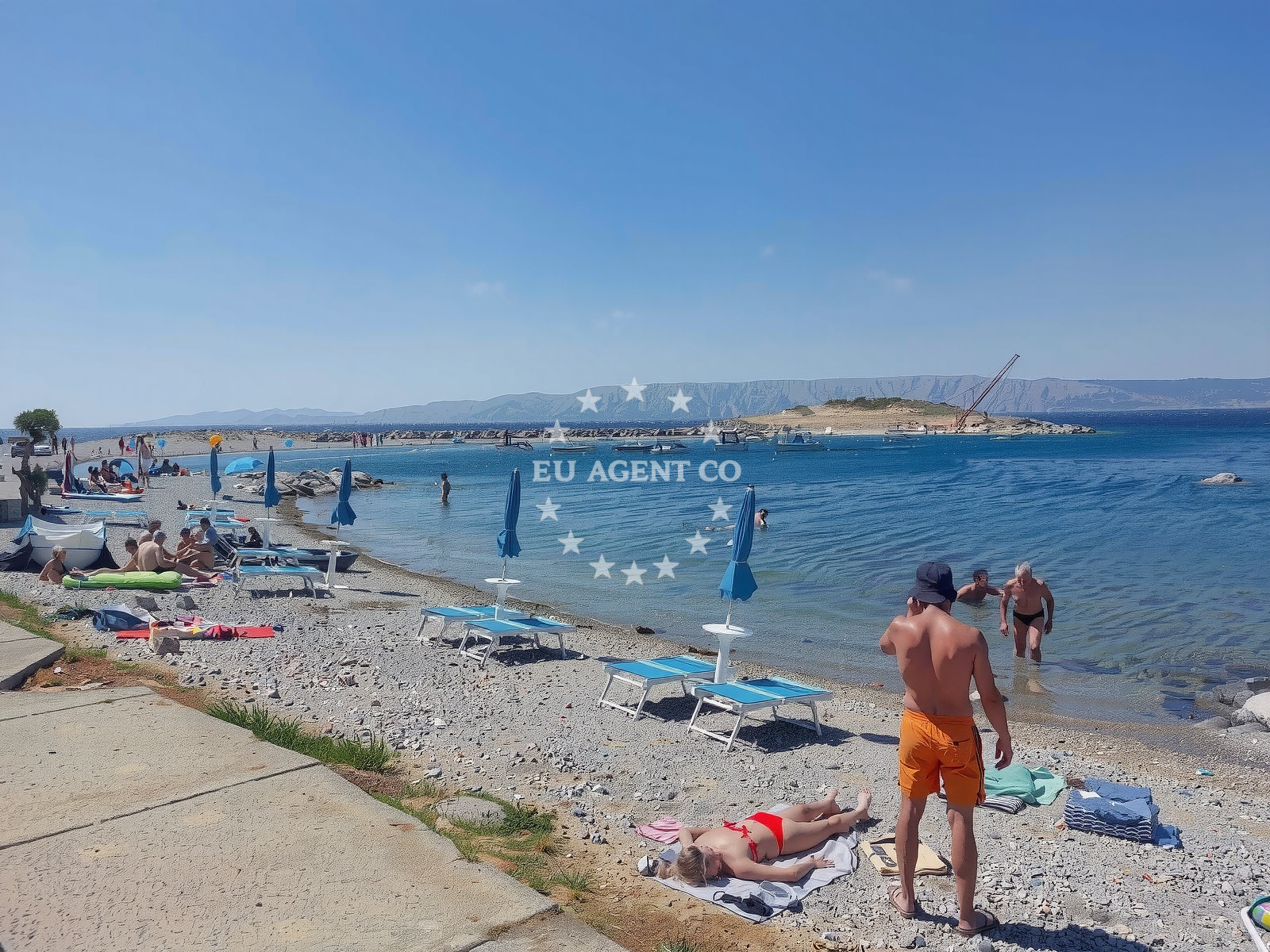 Sea and coastal view of Plaza Klenovica in 20 Velebitska Ulica, Klenovica