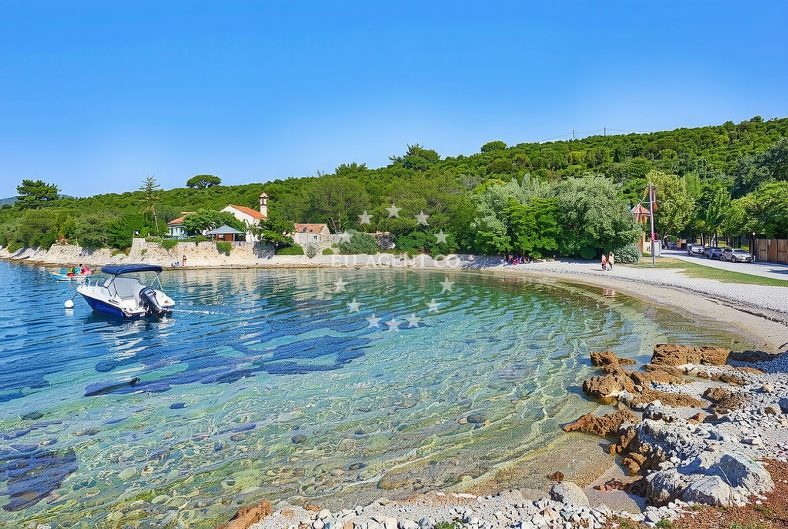 Additional view of Plaza Liski in Ćunski, Mali Lošinj