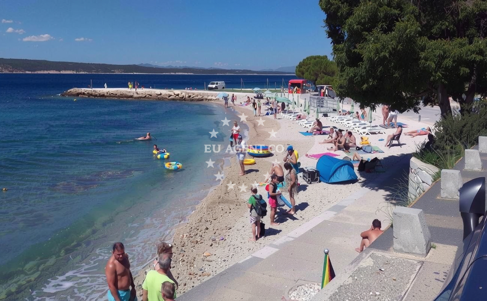 Additional view of Plaza Luke Domjancica in Glagoljaša ulica 31, Crikvenica
