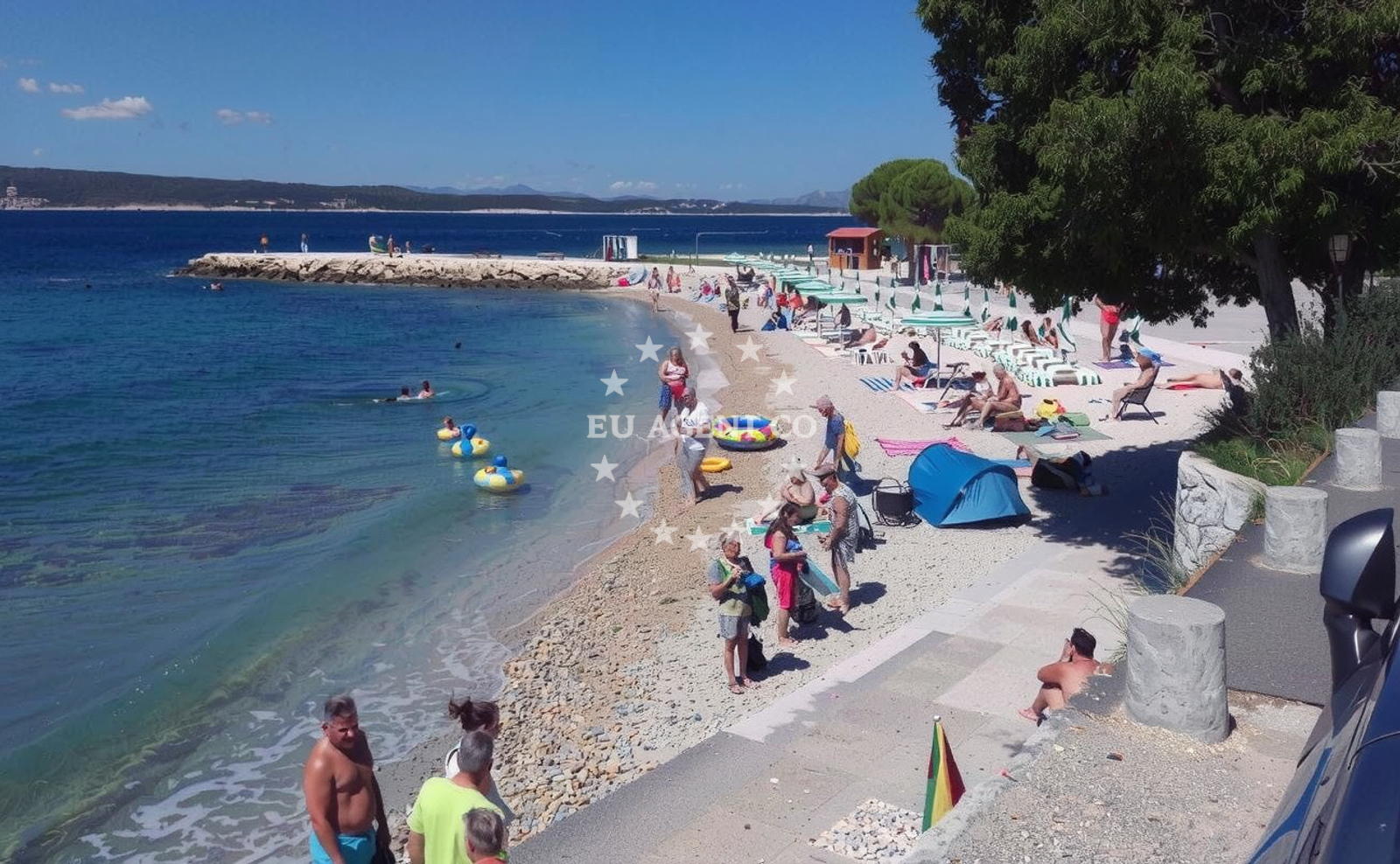 Additional view of Plaza Luke Domjancica in Glagoljaša ulica 31, Crikvenica