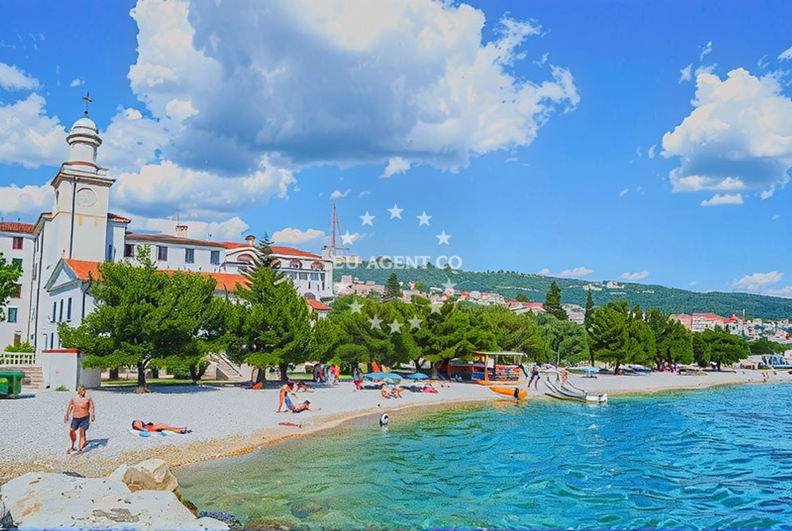 Additional view of Plaza Luke Domjancica in Glagoljaša ulica 31, Crikvenica
