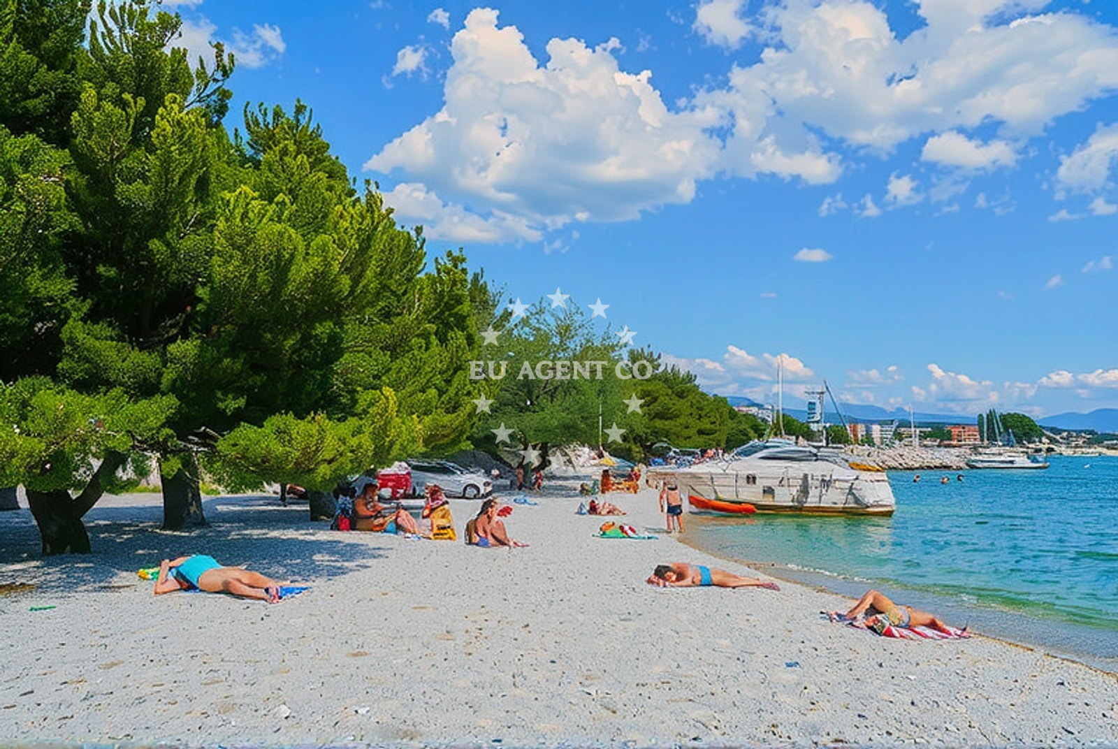 Additional view of Plaza Luke Domjancica in Glagoljaša ulica 31, Crikvenica