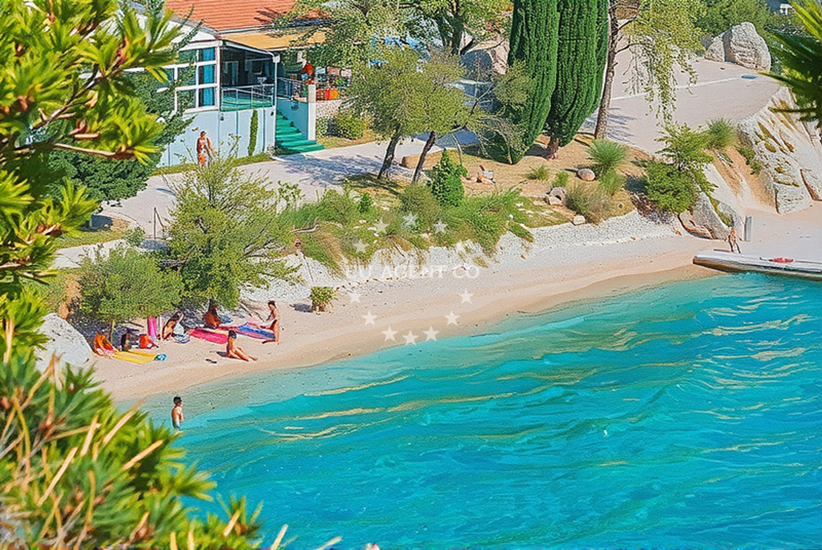 Additional view of Plaza Mala Luka in 6 Put Nemire, Omiš