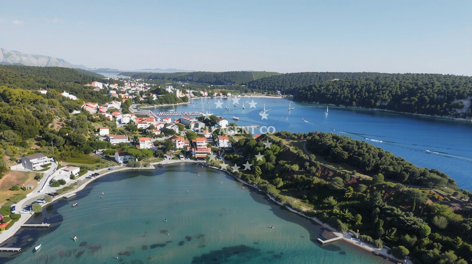 Beach facilities and surroundings at Plaza Miral in KAMPOR 452, Supetarska Draga