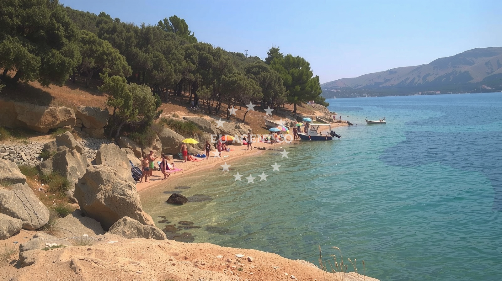 Sea and coastal view of Plaza Pod Zaglavu in VRH BRIGA BB KUĆA,1.KAT, Metajna
