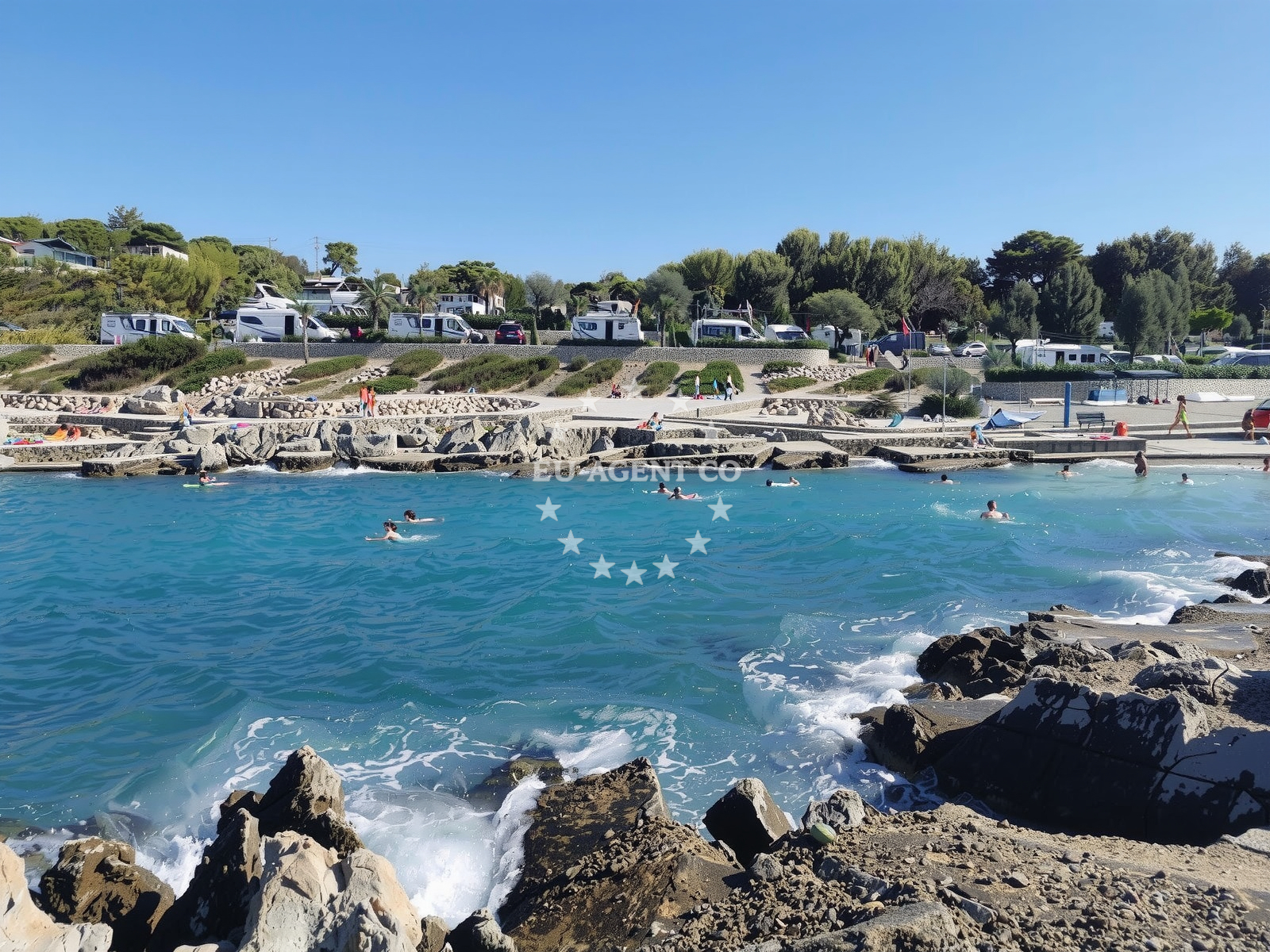 Additional view of Plaza Poljana in Poljana I, Mali Lošinj