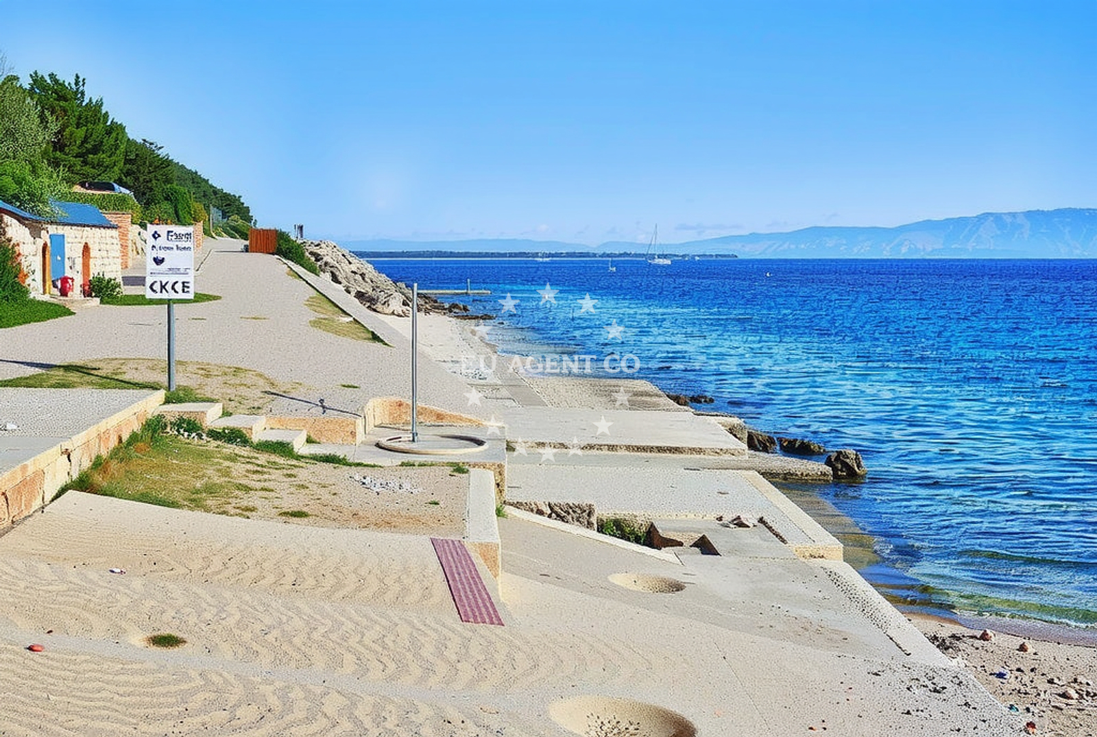 Additional view of Plaza Poljana in Poljana I, Mali Lošinj