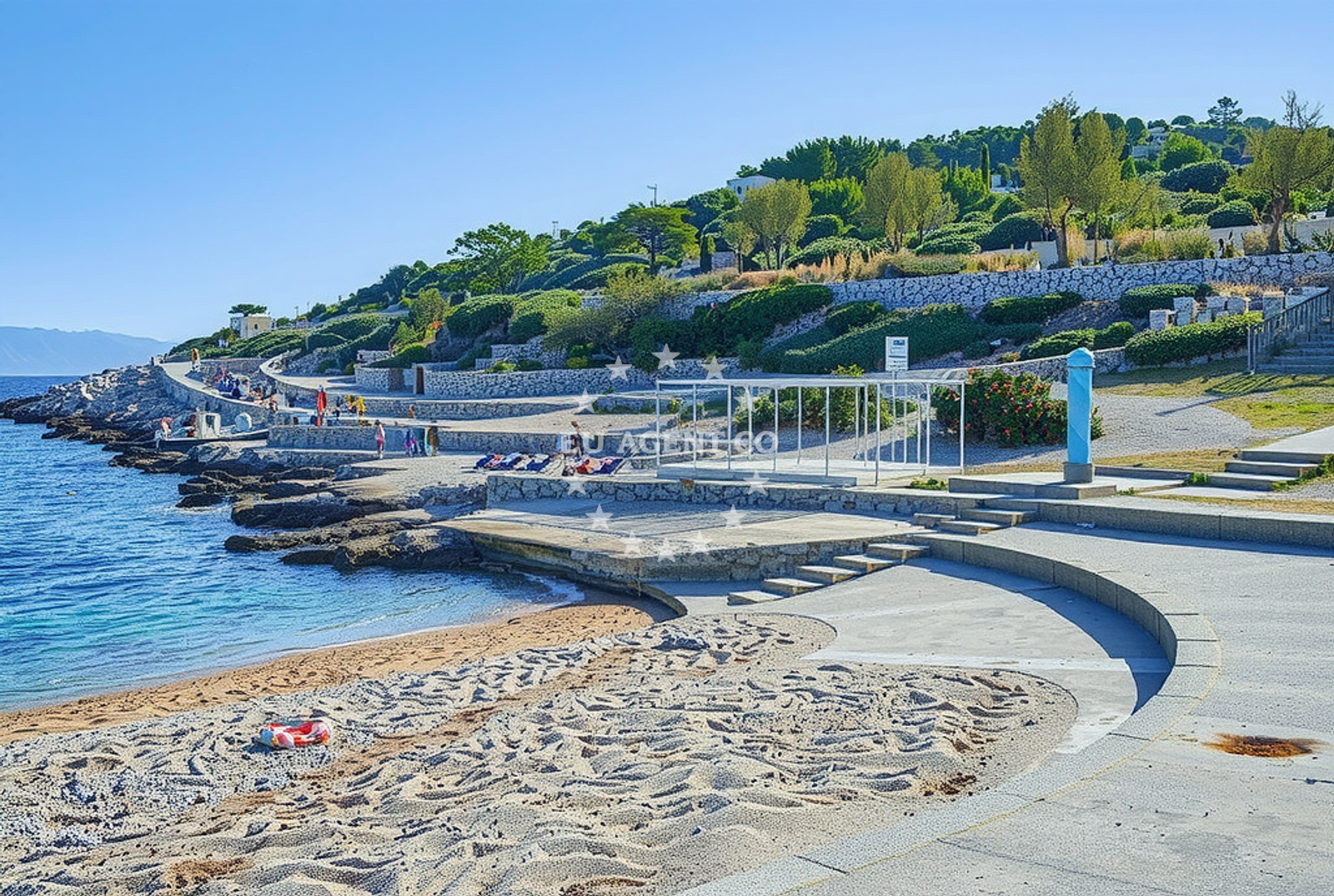 Additional view of Plaza Poljana in Poljana I, Mali Lošinj