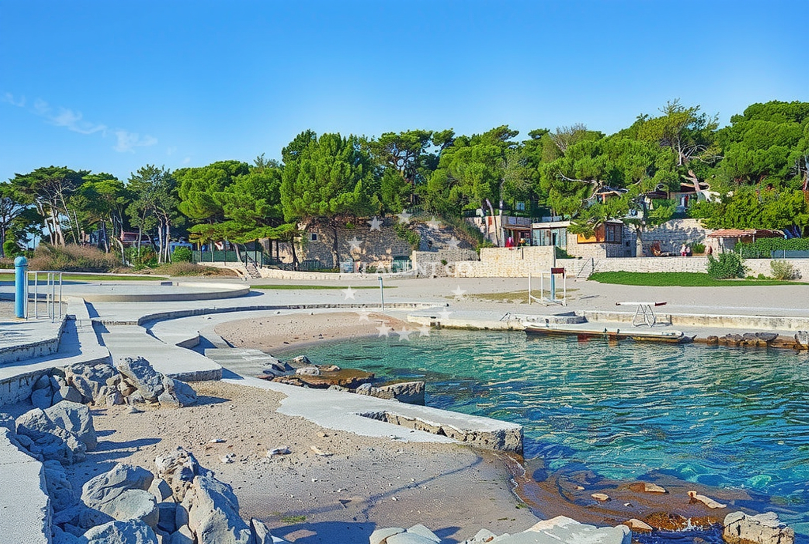 Additional view of Plaza Poljana in Poljana I, Mali Lošinj
