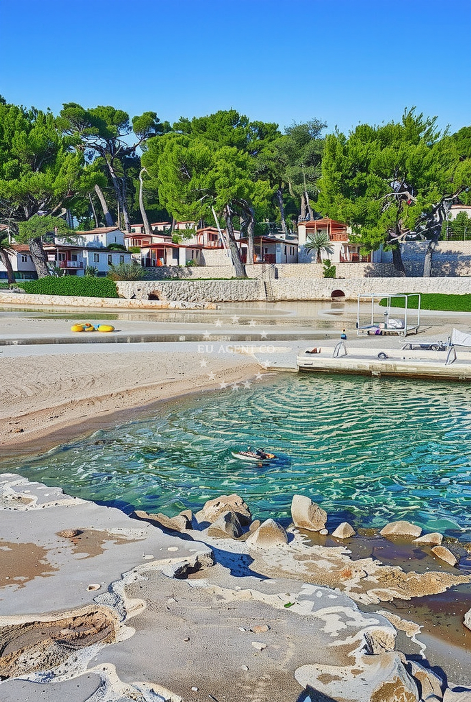 Additional view of Plaza Poljana in Poljana I, Mali Lošinj