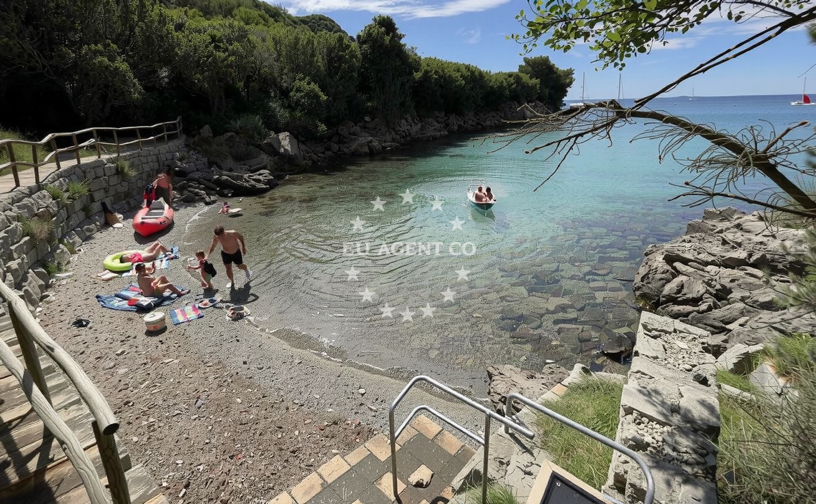 Additional view of Plaza Redagara for Dogs in Setaliste Drazica 5, Krk
