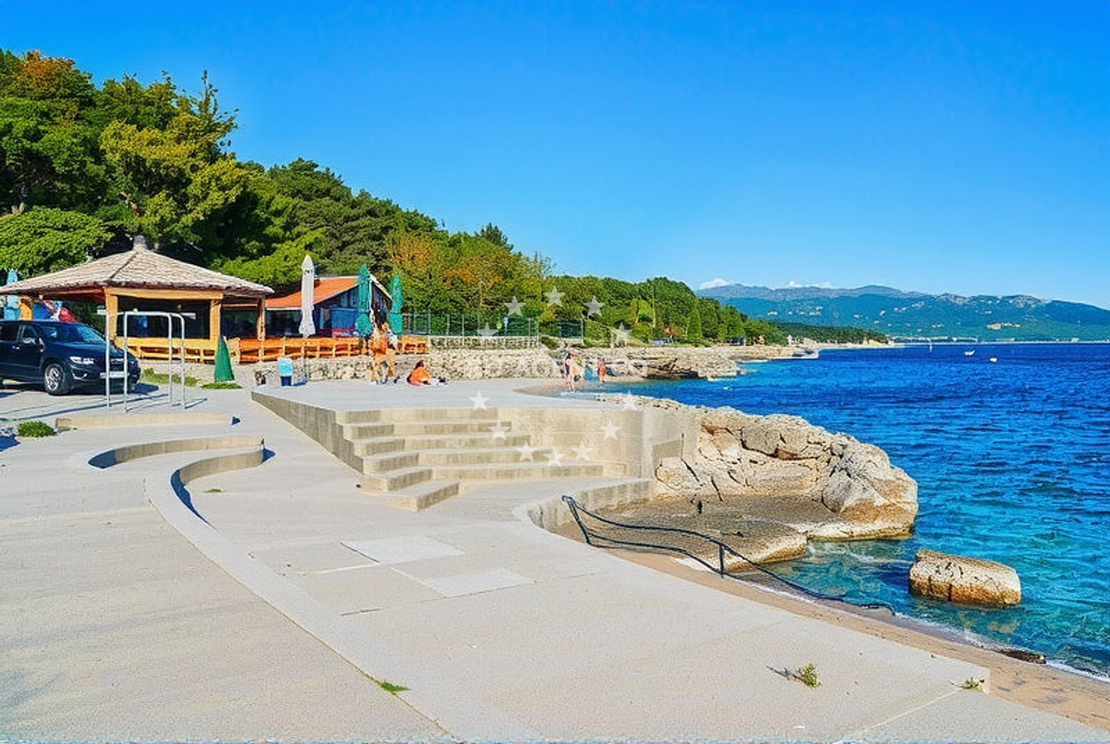 Additional view of Plaza Redagara for Dogs in Setaliste Drazica 5, Krk