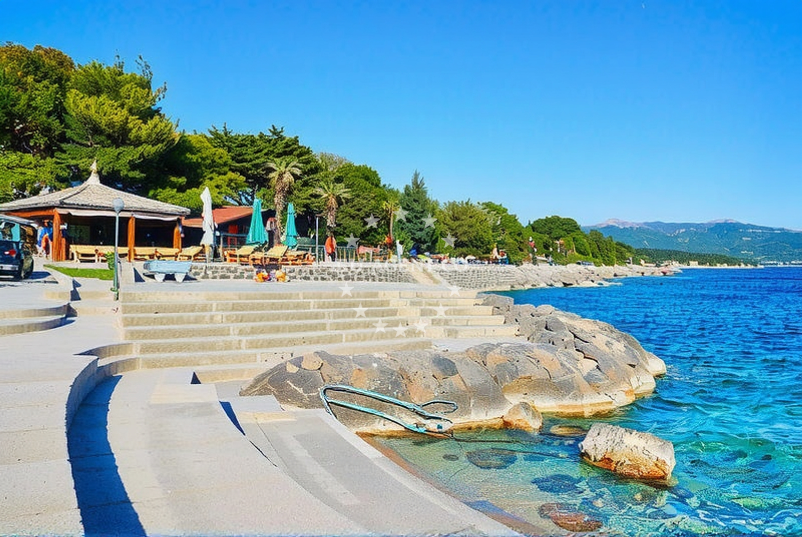 Additional view of Plaza Redagara for Dogs in Setaliste Drazica 5, Krk