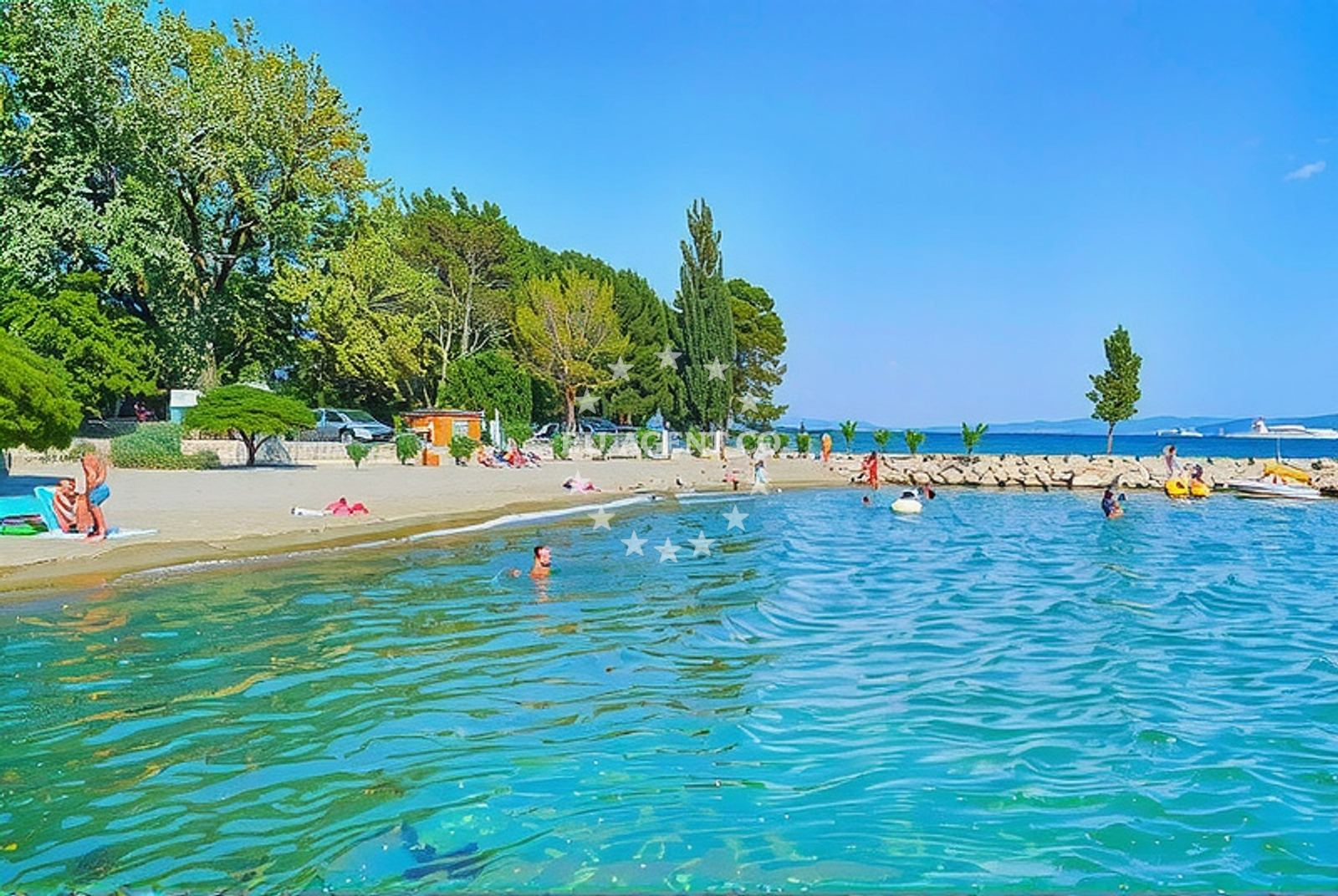 Additional view of Plaza Rogac in , Duće