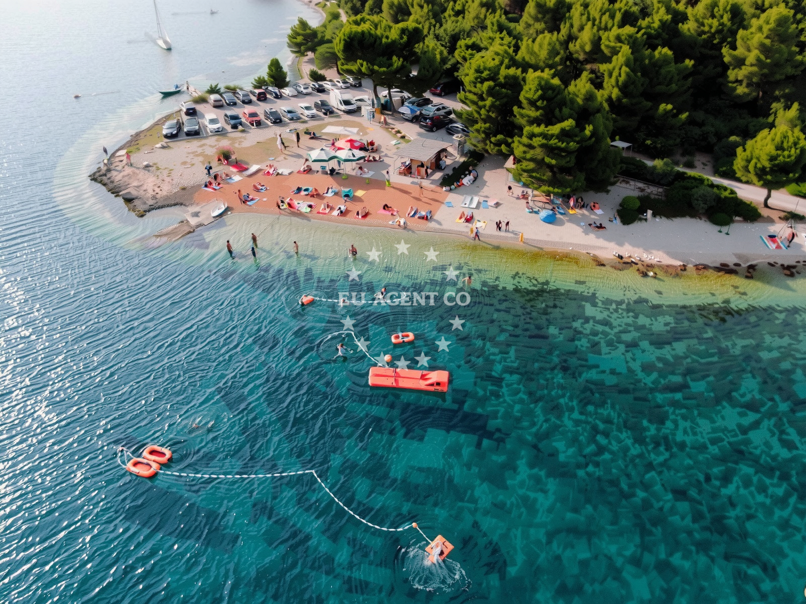 Additional view of Plaza Rujnica in , Mali Lošinj