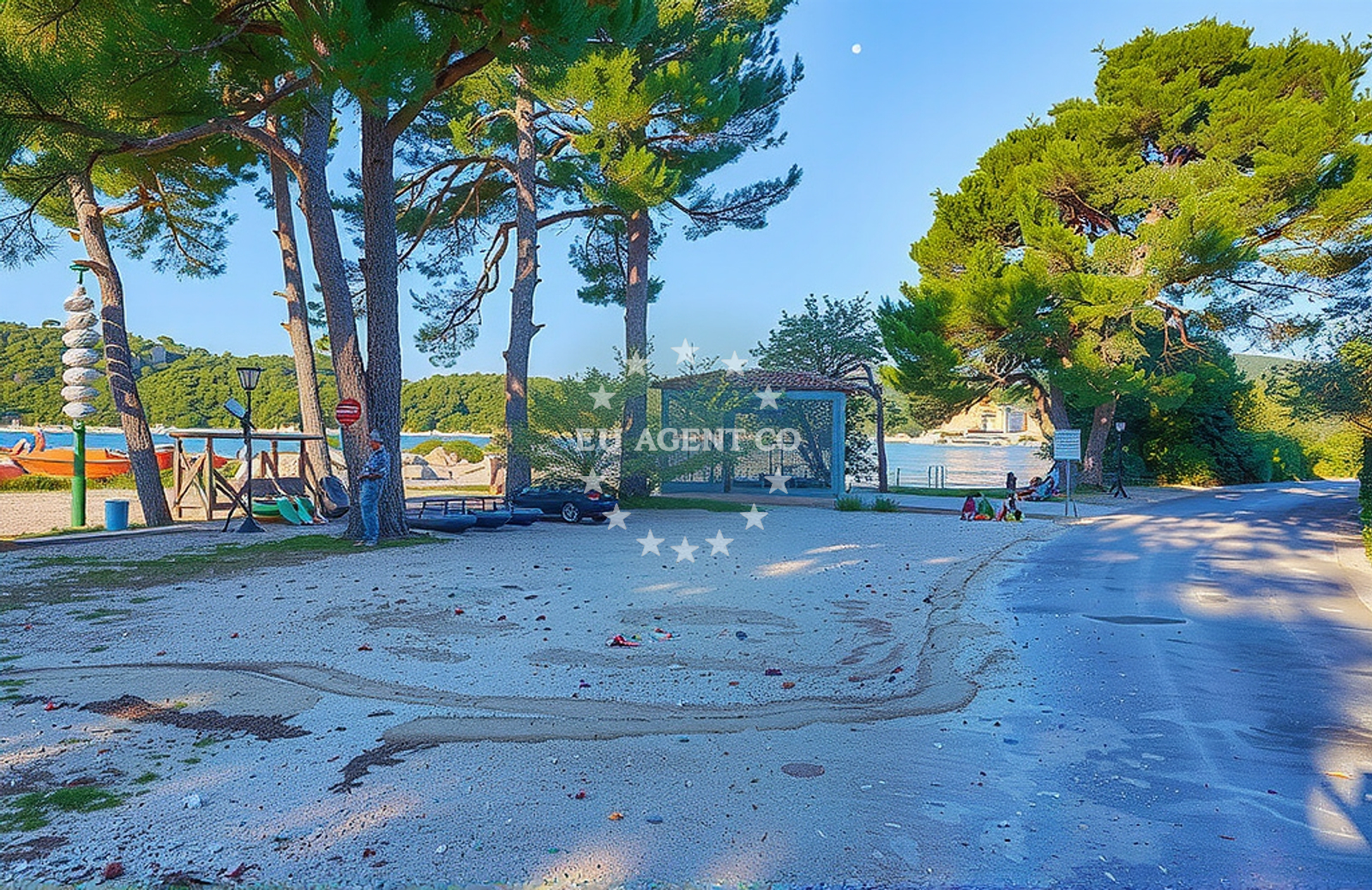 Additional view of Plaza Rujnica in , Mali Lošinj