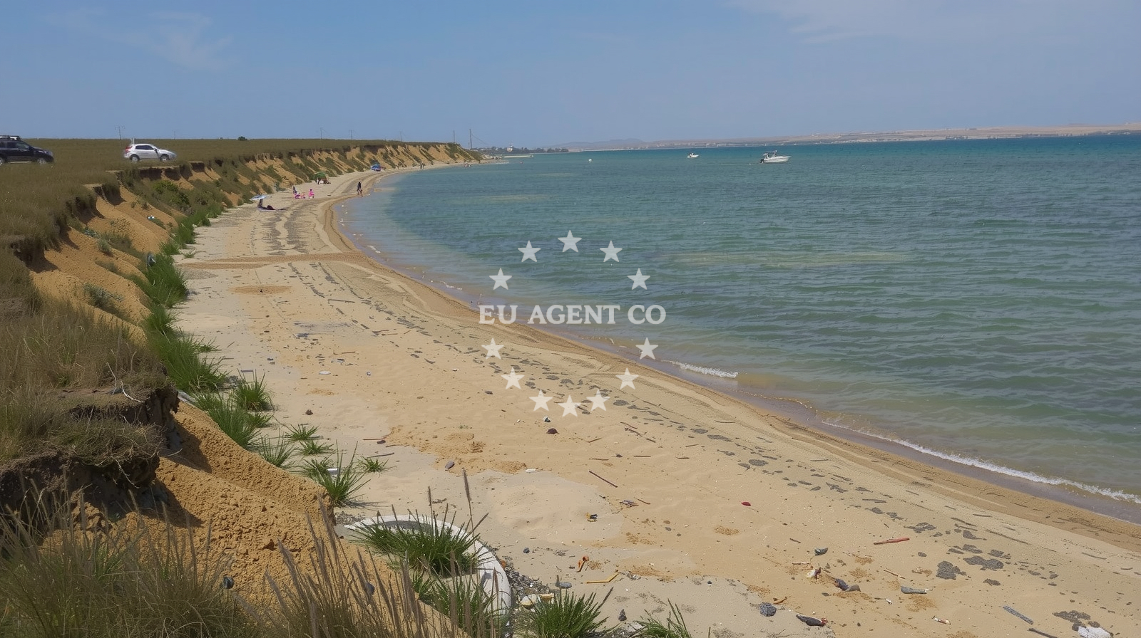 Shoreline and swimming area at Plaza Sabunike II in Ulica Sabunike IV, 21, Privlaka
