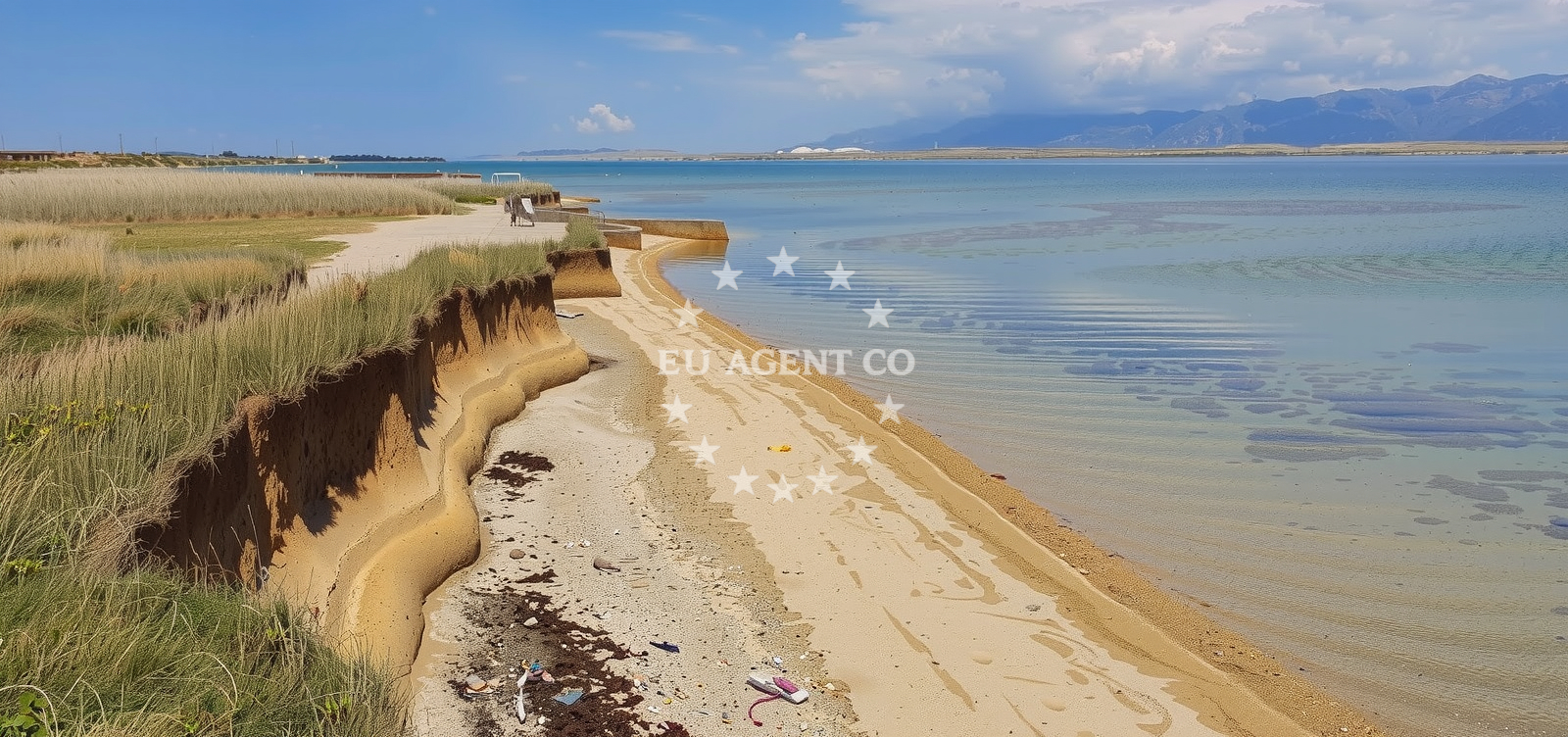 Sea and coastal view of Plaza Sabunike II in Ulica Sabunike IV, 21, Privlaka