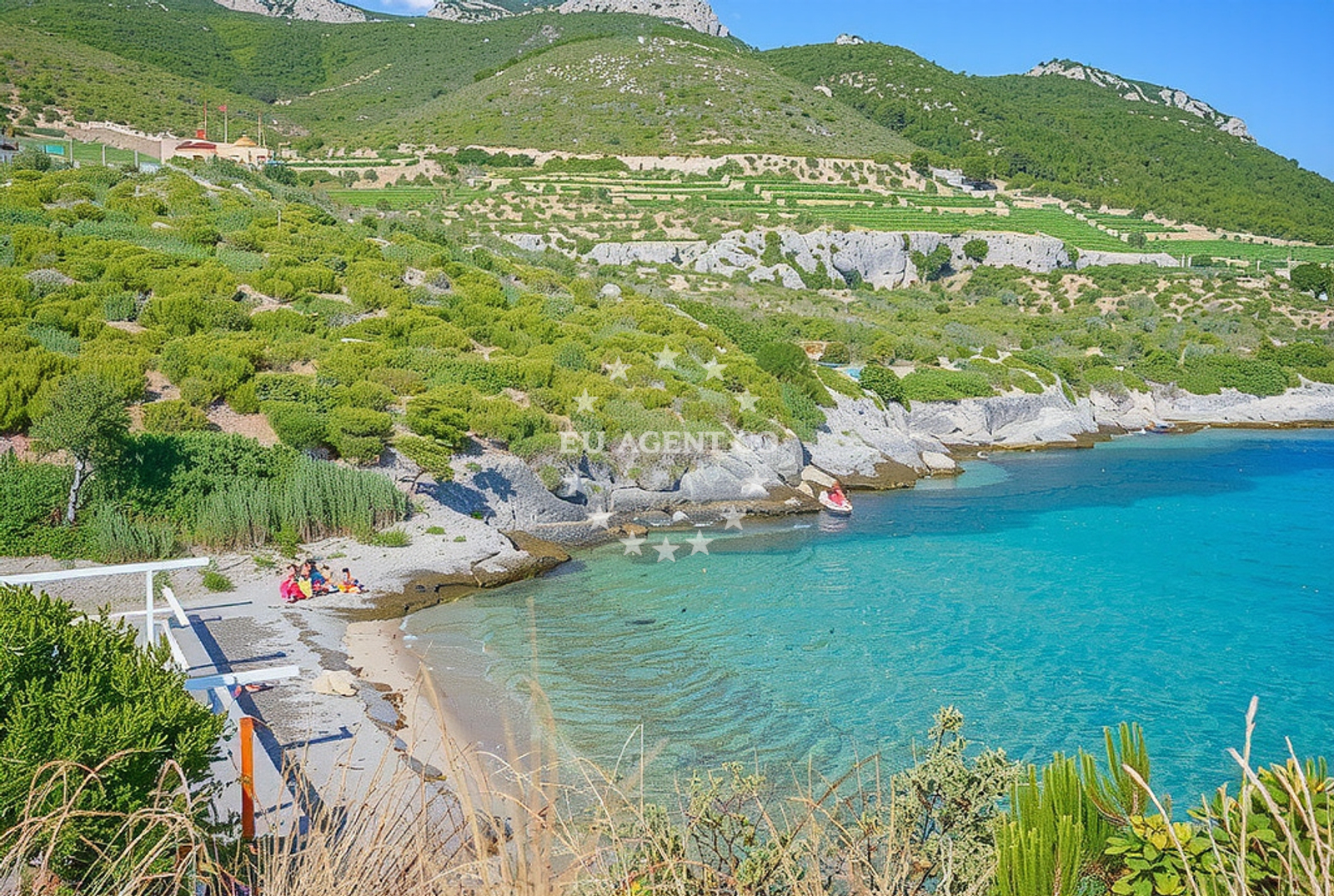 Additional view of Plaza Skamp in Kraj 4 Peljesac, Trstenik