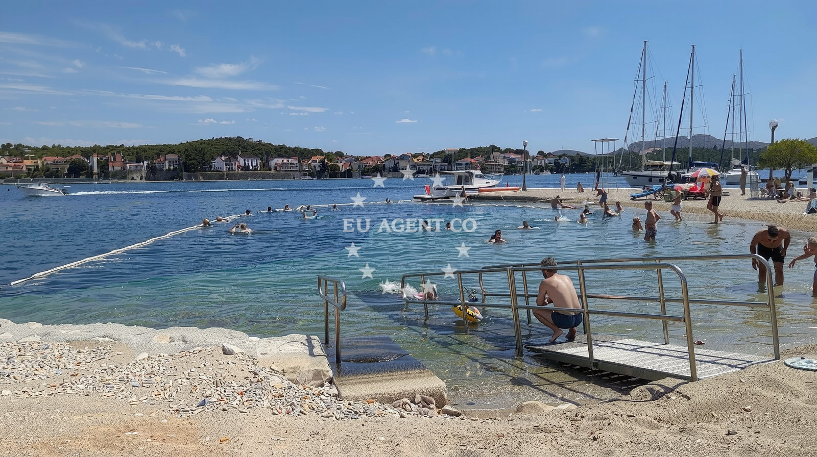 Additional view of Plaza Spongiola in , Šibenik