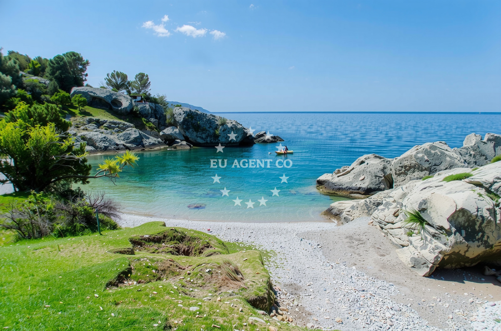 Beach facilities and surroundings at Plaza Sveti Blaz in Stara Gavza 173, Cres